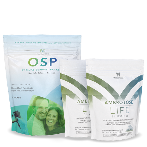 Ambrotose LIFE slimsticks and OSP