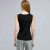 Sleeveless Scoop Neck Shell.