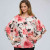 Floral Poncho Blouse