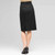 Slim Skirt With Back Kick Pleats