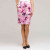 Floral Slim Skirt