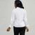 Platinum Blue Stripes Easy Care Fitted Shirt , White, large