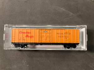 MICRO-TRAINS 027 00 310 N CANADIAN PACIFIC  50' RIB SIDE BOX CAR DOUBLE PLUG DOORS  * NEW OLD STOCK # RD#167062