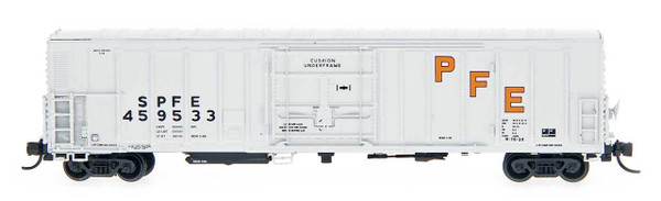 INTERMOUNTAIN 68818-11* N R-70-20 MECHANICAL REFRIGERATOR CAR SOUTHERN PACIFIC FRUIT EXPRESS- WHITE / ORANGE CAR#459984