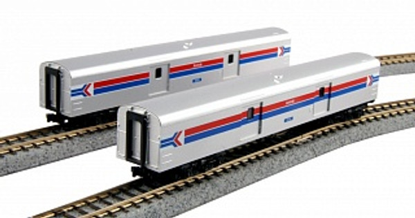 KAT 106-3512 BAGGAGE CAR AMTK PHASE I 2 CAR SET