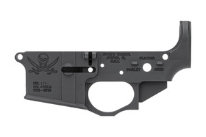 Spikes Tactical Calico Jack stripped lower receiver AR15 pirate engraving