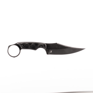 Stroup Knives HM1 fixed blade knife with finger ring