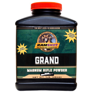 amshot Grand smokeless rifle powder container