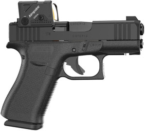 Glock G43X MOS 9mm pistol with Aimpoint COA red dot