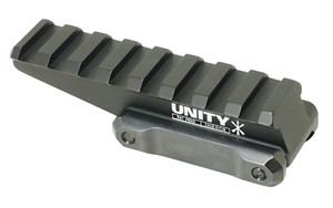 UNITY TACTICAL FAST OPTIC RISER BLK UNITY TACTICAL FAST OPTIC RISER BLK