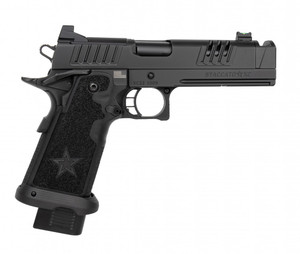 Staccato XC 9mm pistol with integrated compensator and optic-ready slide Staccato XC 9mm pistol with integrated compensator and optic-ready slide