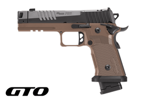 SIG SAUER P211 GTO Combat coyote brown pistol full view