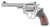 Ruger GP100 stainless steel frame and barrel profile