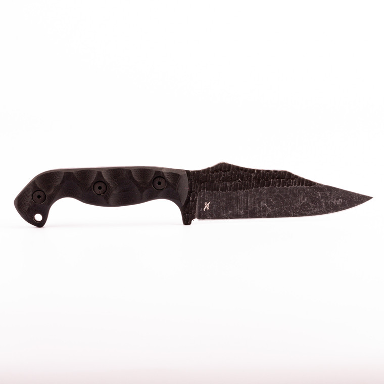 Stroup Knives Black G10 Fixed Blade
