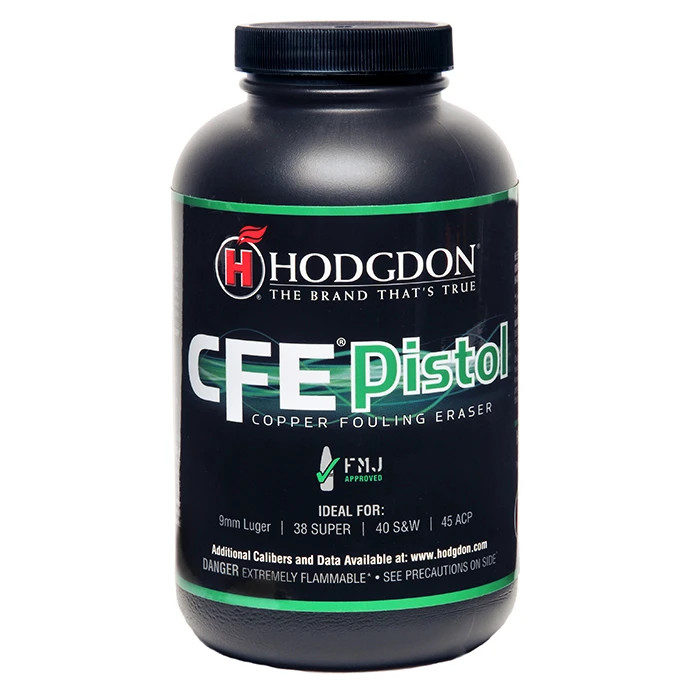 hodgdon cfe pistol powder 1 lb