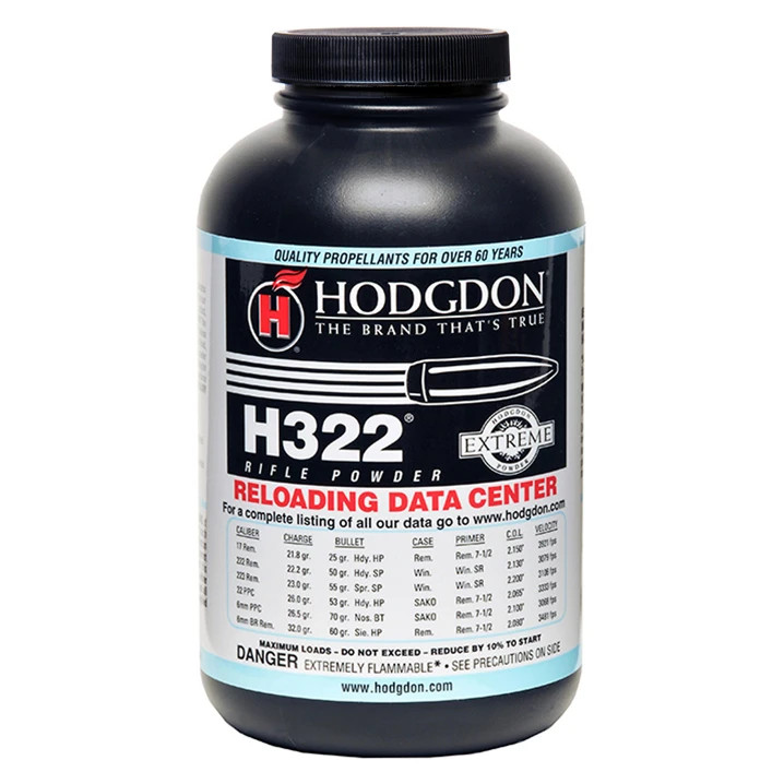 hodgdon h322 powder 1 lb