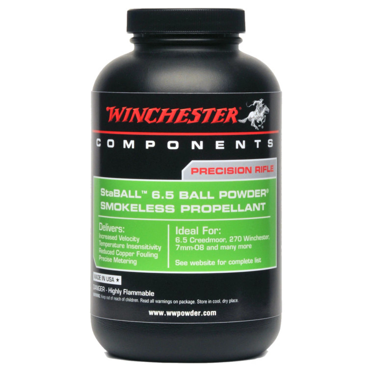 winchester staball 6.5 powder 1 lb