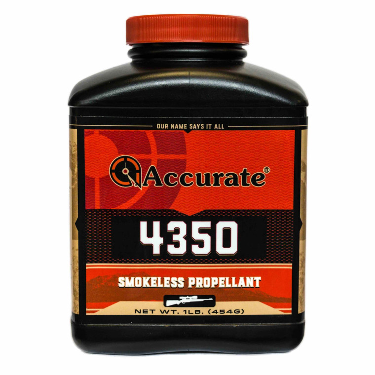 accurate 4350 powder bottle