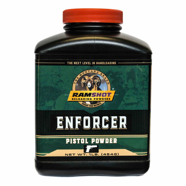 Ramshot Enforcer smokeless handgun powder containe