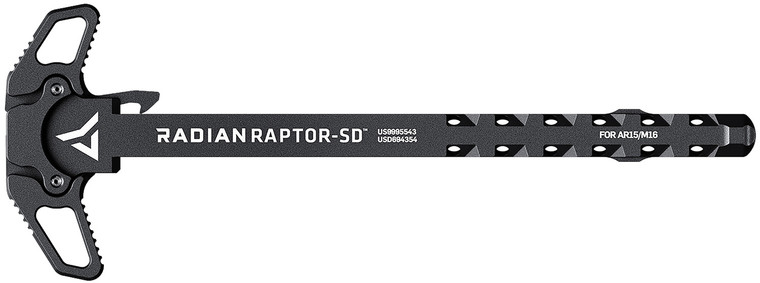 Radian Raptor SD ambidextrous charging handle AR15 suppressor optimized