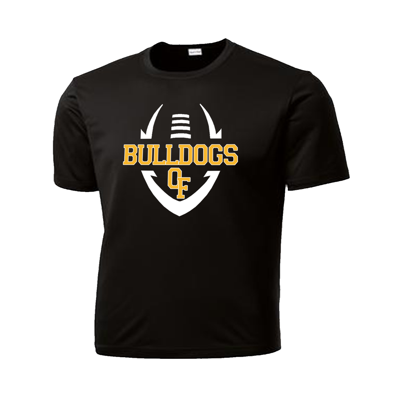 OFHS Bulldog Football Performance Tee (F125) - RycoSports