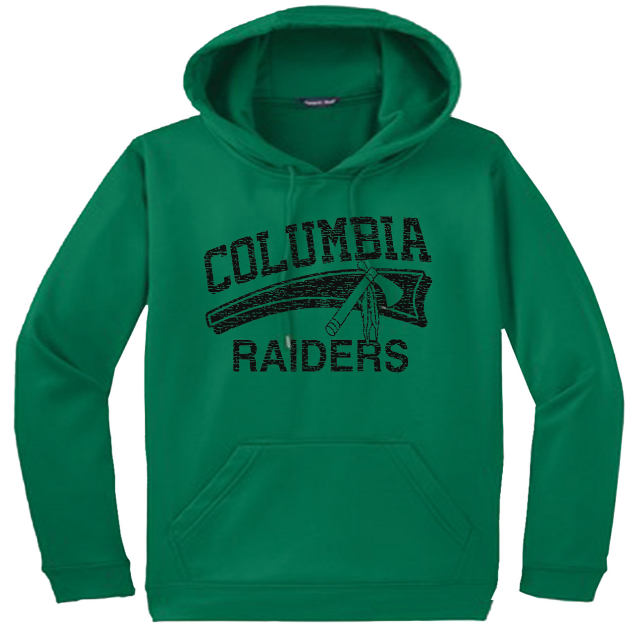 raiders performance hoodie