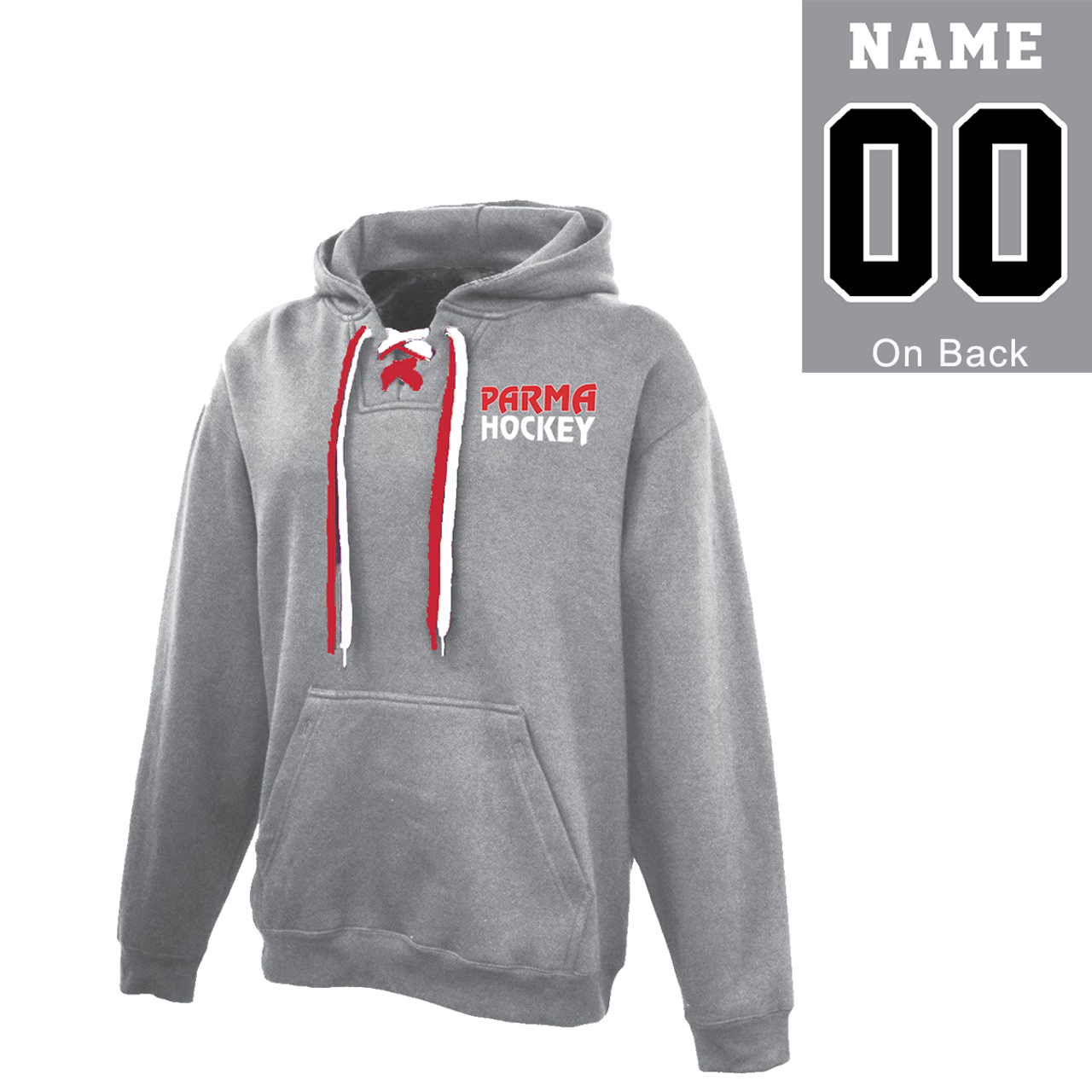 Parma Redmen Hockey Lace Hoodie (RY400/RY401) - RycoSports