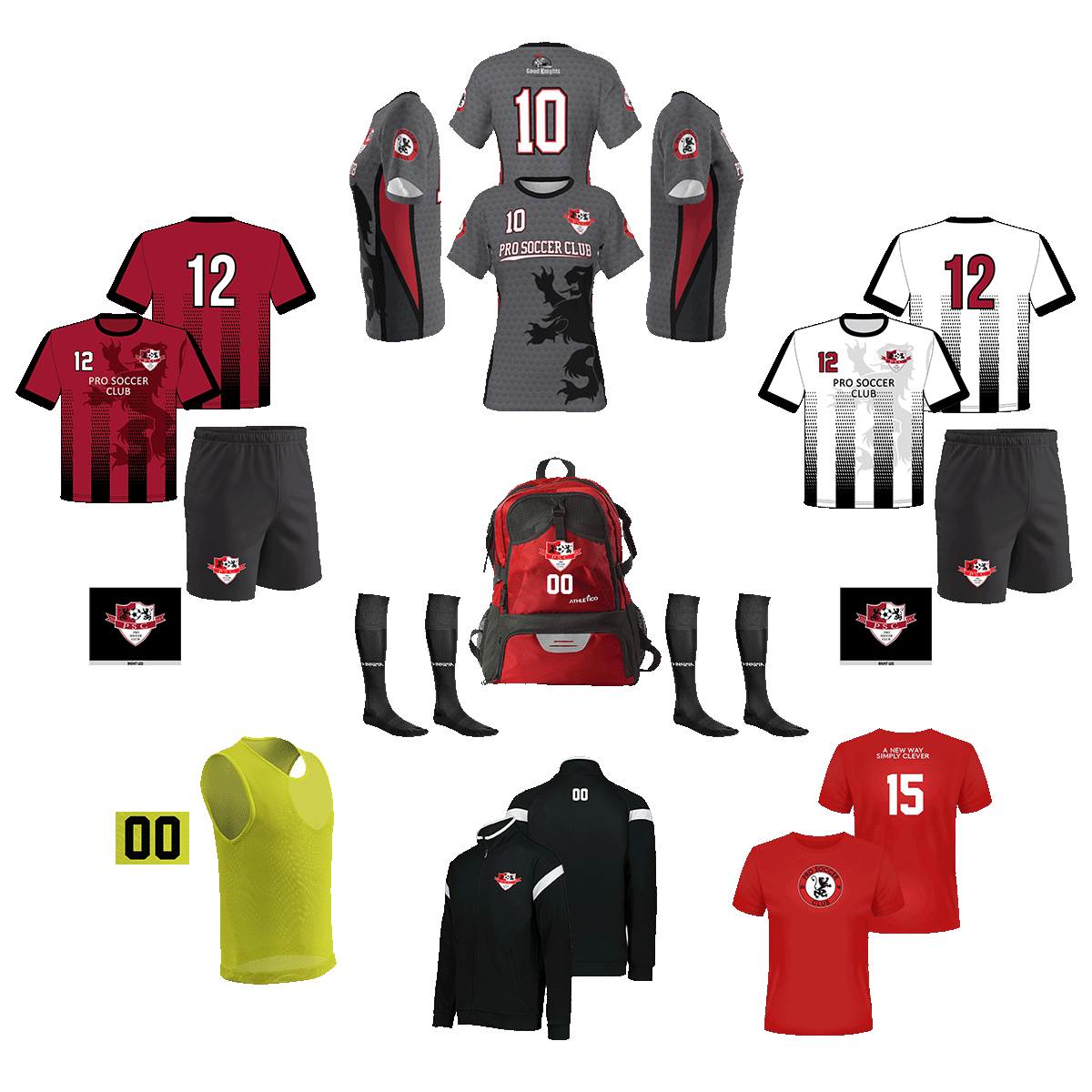 Pro Soccer Club Girls/Women's Kit