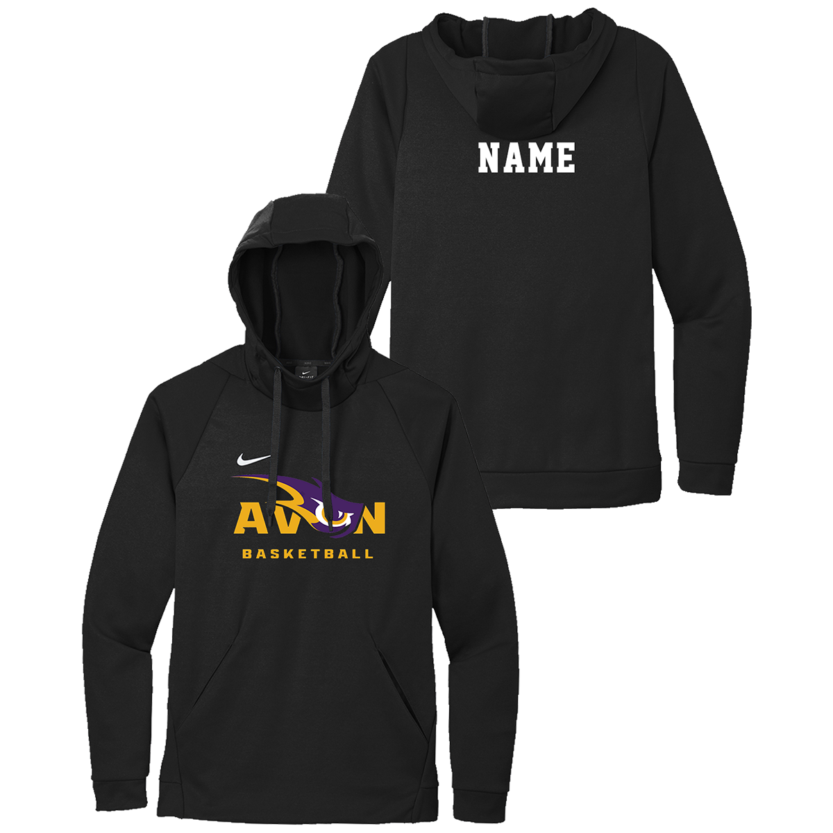 nike basketball therma hoodie