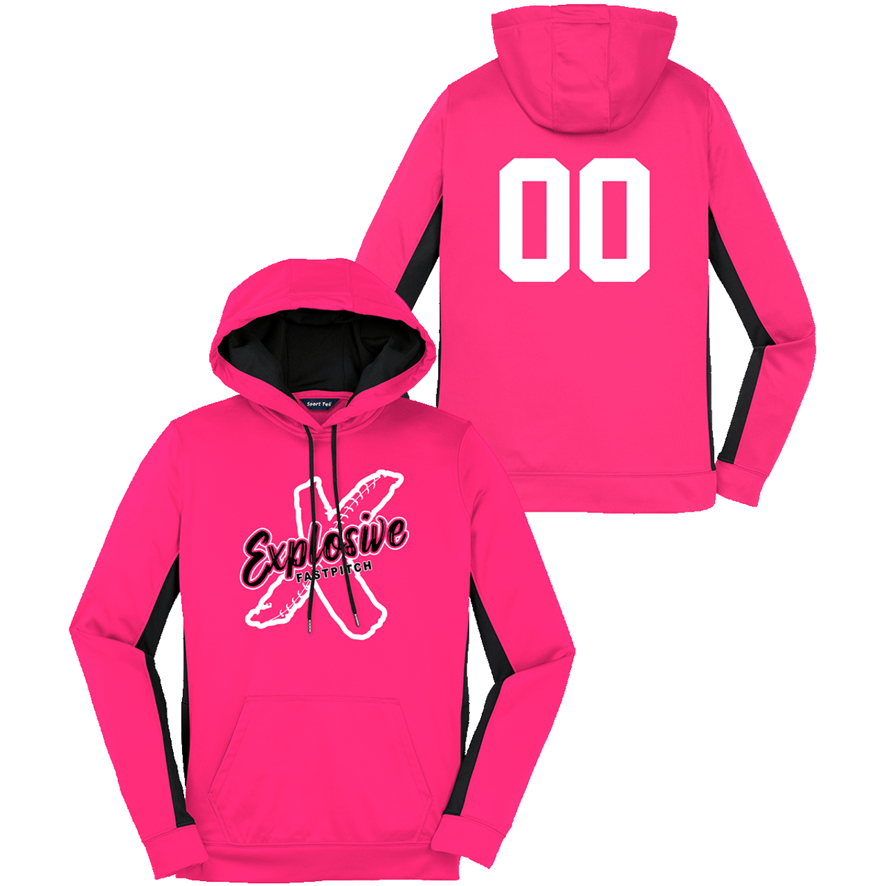 Explosive Fastpitch Full Zip Hoodie (S314)