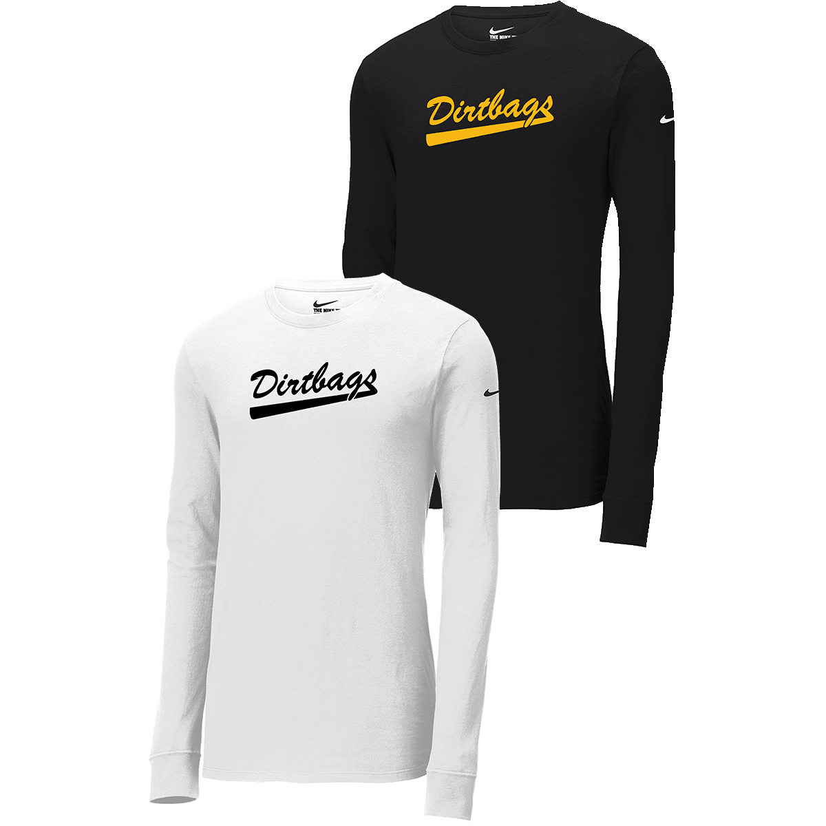 Dirtbags Baseball Nike DRI-Fit Long Sleeve Tee (F686/F687)