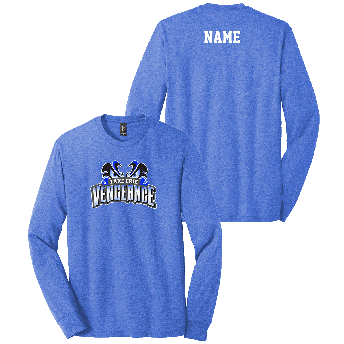 Lake Erie Vengeance Triblend LS Tee (F727)