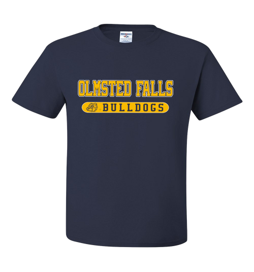 Olmsted Falls Bulldogs Tee - Navy