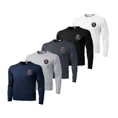 LPD Dry Fit Long Sleeve Tee - Navy,Silver,Iron Grey, Black,White