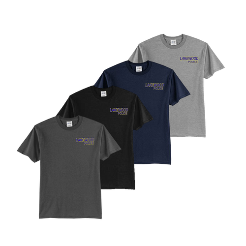 LPD Youth Tee - Charcoal,Black,Navy,Athletic Heather