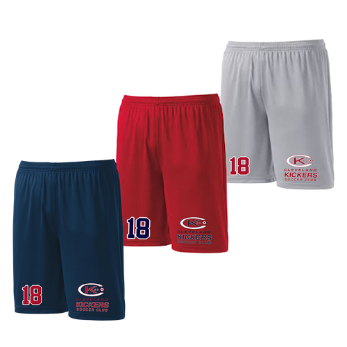 Cleveland Kickers Shorts - Navy,Red,Silver