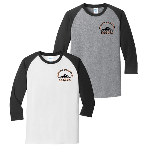 Swim & Dive 3/4 Raglan Tee