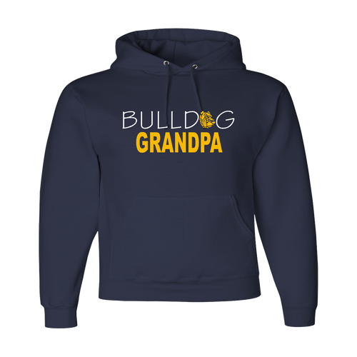 Bulldog Grandpa Hoody