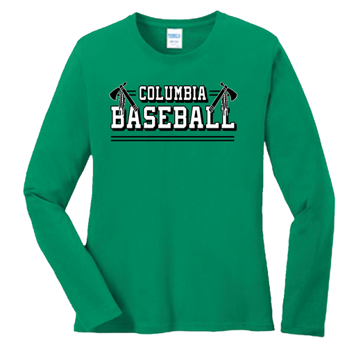 Columbia Baseball Ladies LS Tee