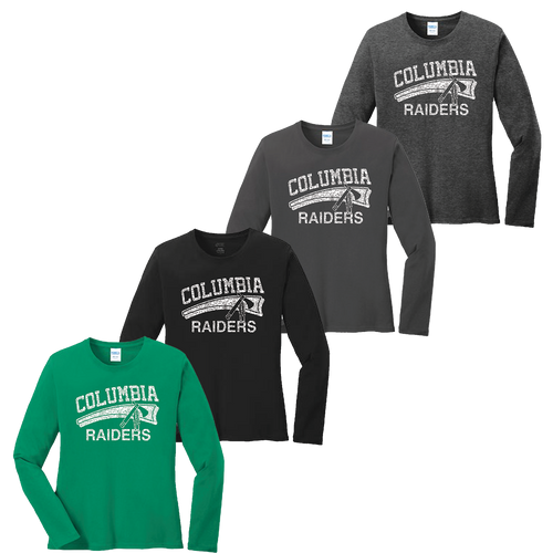 Columbia Raiders Ladies LS Tee