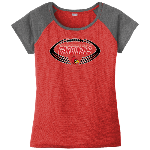 Brookside Football Ladies Scoop Neck Tee (F619)