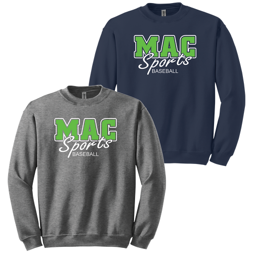 MAC Baseball Crewneck (F640)