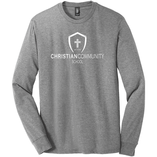 Christian Community School Triblend LS Tee (F676)