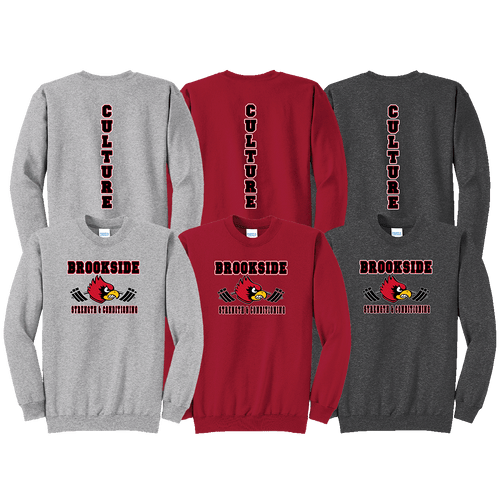 Brookside Strength and Conditioning Crewneck (F671/B067)