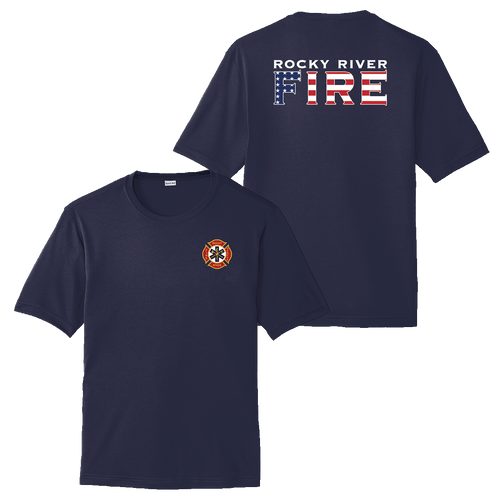 Rocky River Fire Department Performance Tee (S239/B070)