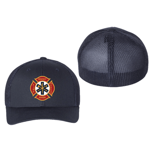 Rocky River Fire Department Flex Fit Mesh Cap (RY503)