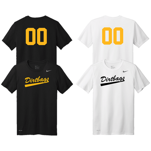 Dirtbags Baseball Nike Legend Tee (F686/F687)