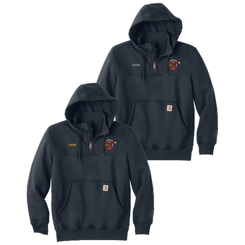 Carlisle Township Fire Carhartt 1/4-Zip Hoodie (RY557)