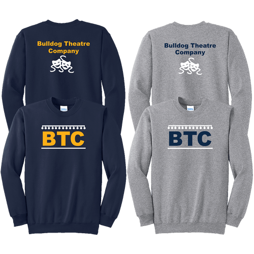 OFMS Bulldog Theater Club Crewneck (F799A/F799B/B096/B097)