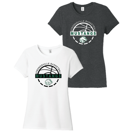 Strongsville Basketball Ladies Triblend Tee (F808/F809)